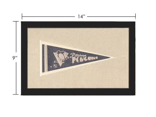 Vintage Pittsburgh Penguins Pennant