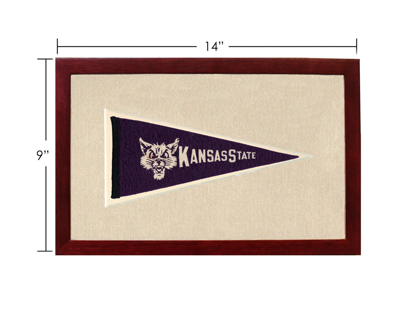 Vintage Kansas State Pennant
