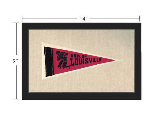 Vintage University of Louisville Pennant