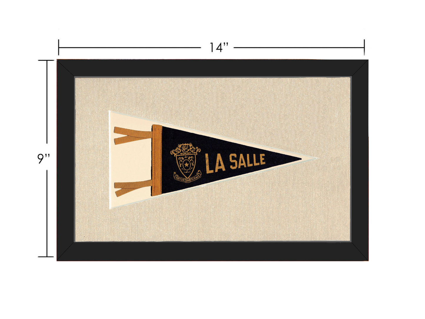 Vintage La Salle Pennant