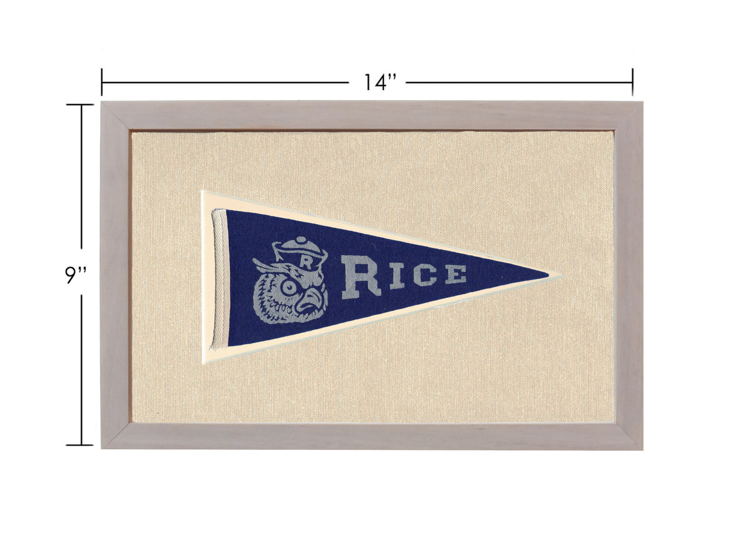 Vintage Rice Pennant