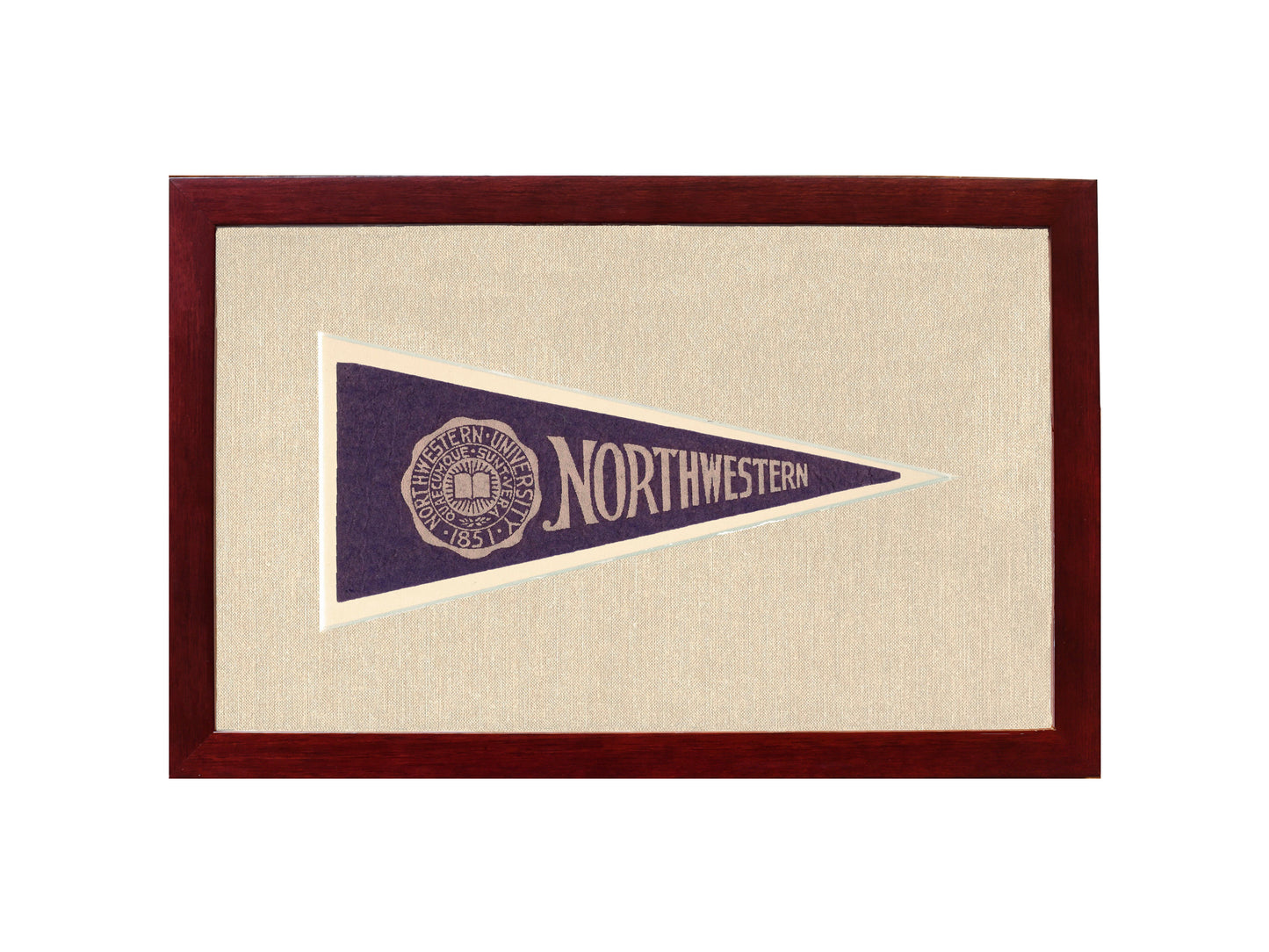 Vintage Northwestern University Pennant