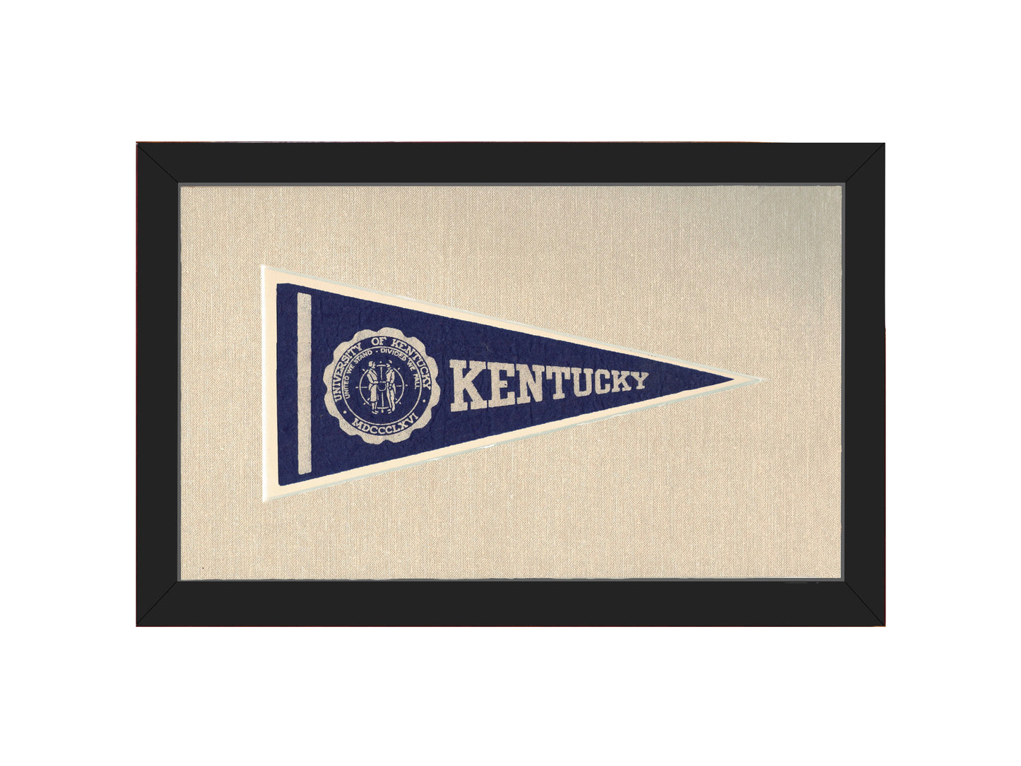 Vintage University of Kentucky Pennant