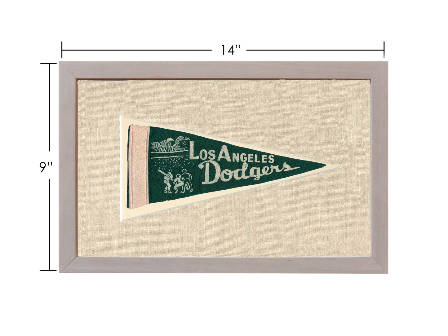 Vintage Los Angeles Dodgers Pennant