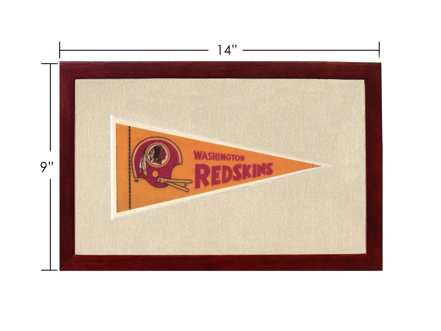 Vintage Washington Redskins Pennant