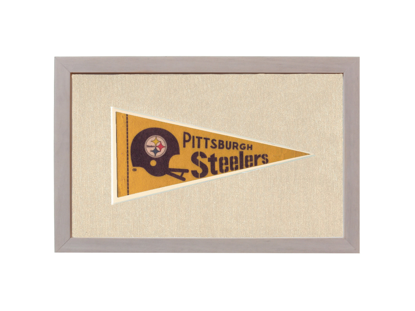 Vintage Pittsburgh Steelers Pennant
