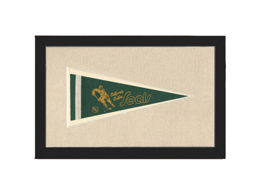 Vintage California Golden Seals Pennant