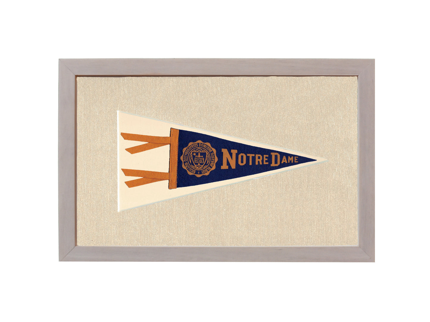 Vintage Notre Dame Pennant