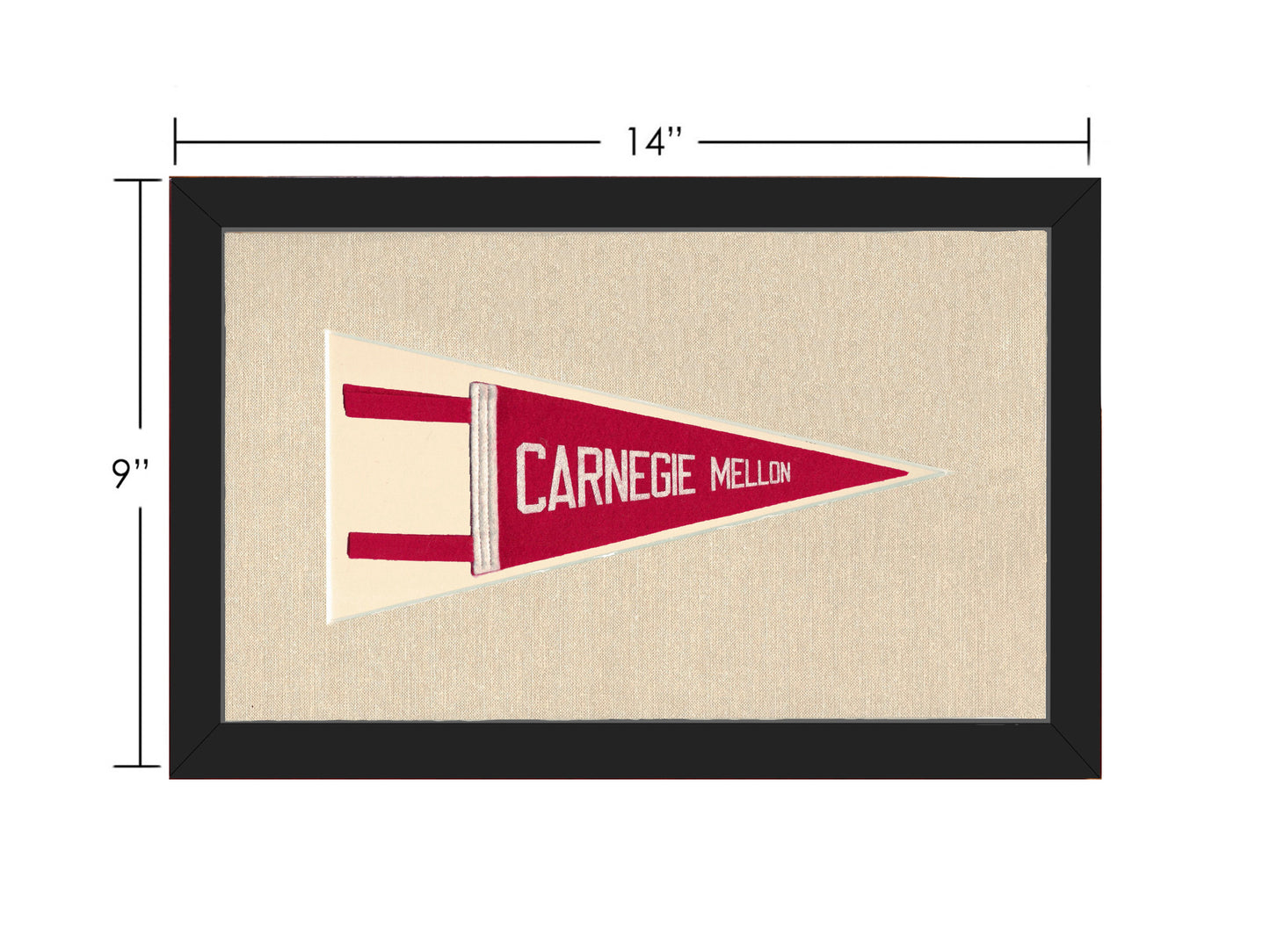 Vintage Carnegie Mellon Pennant