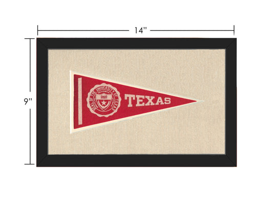 Vintage University of Texas Pennant