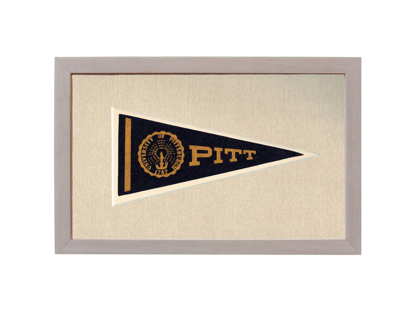 Vintage University of Pittsburgh Pennant