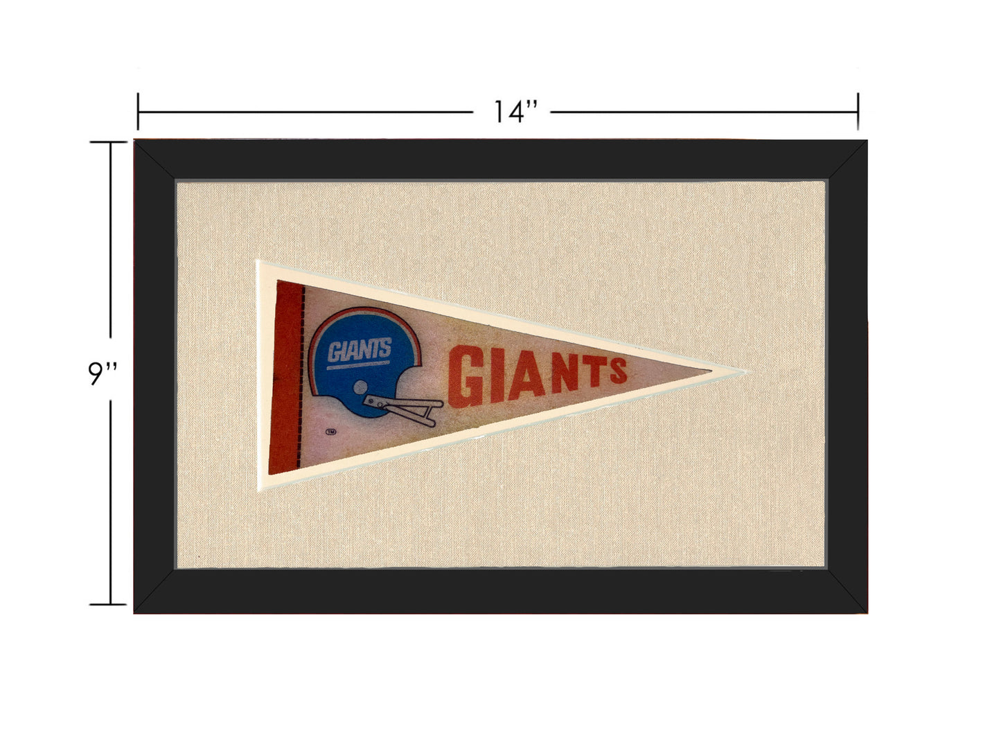 Vintage New York Giants Pennant