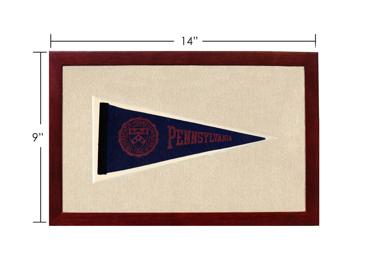 Vintage Pennsylvania Pennant
