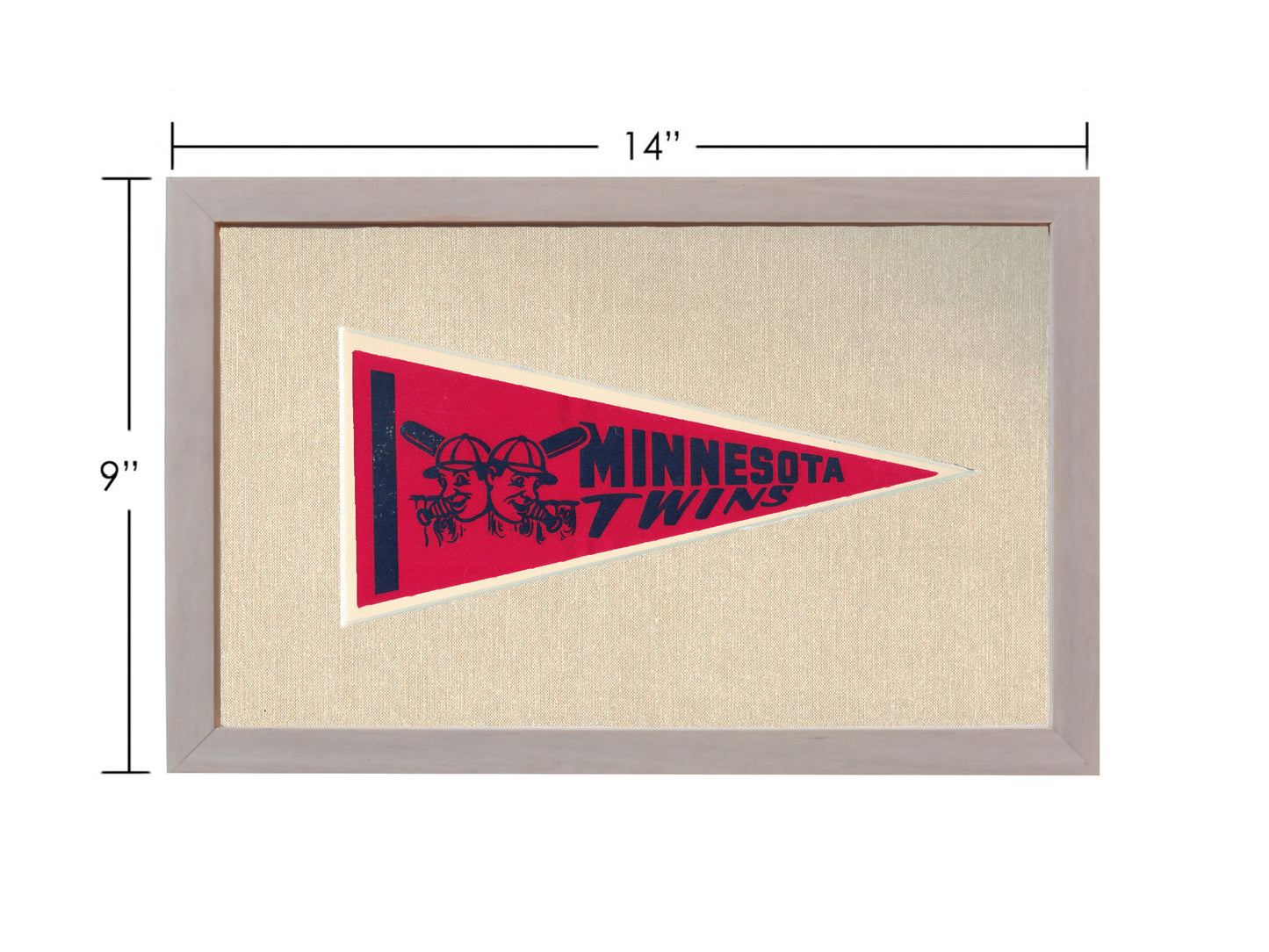 Vintage Minnesota Twins Pennant