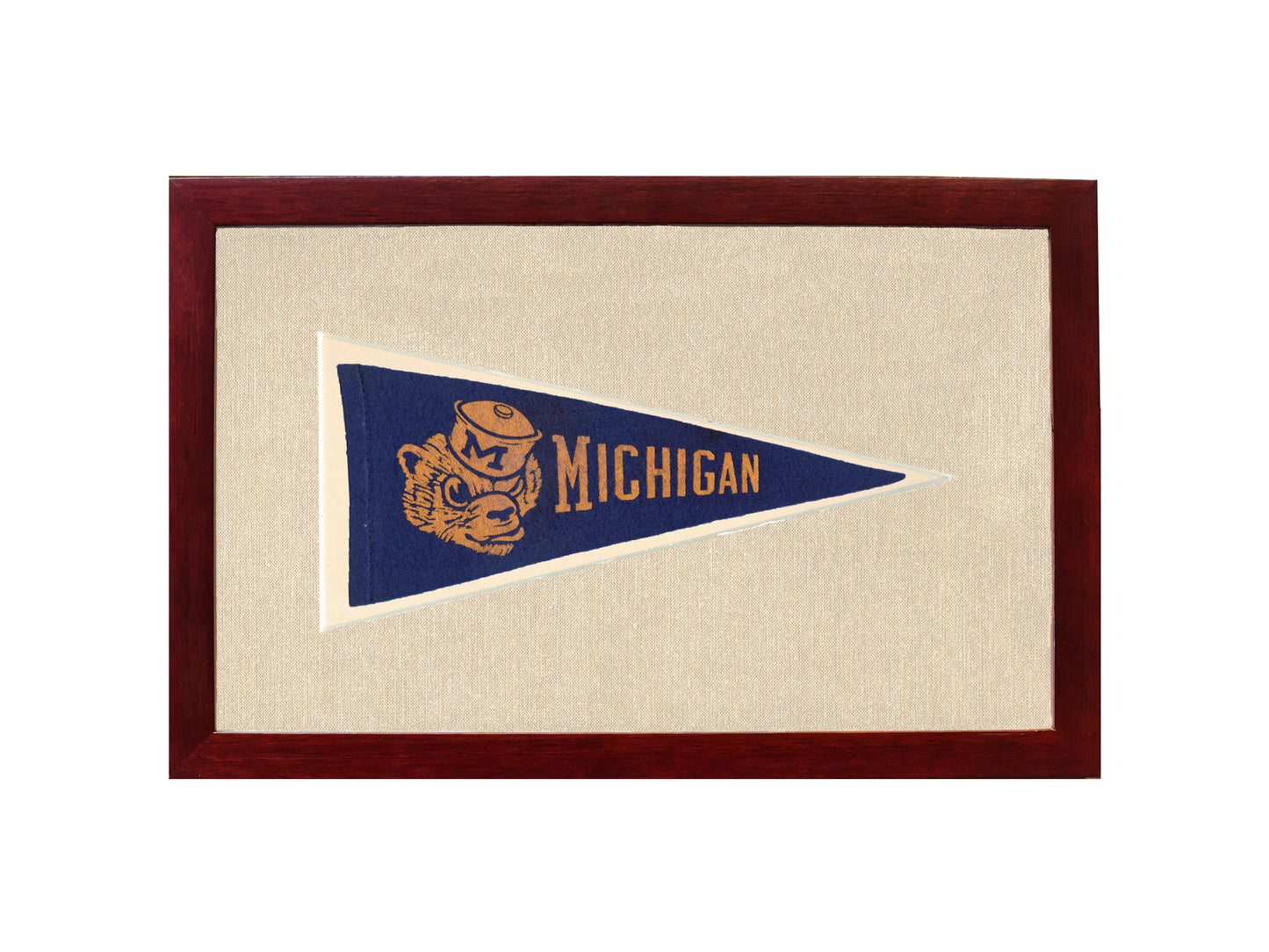Vintage Michigan Pennant