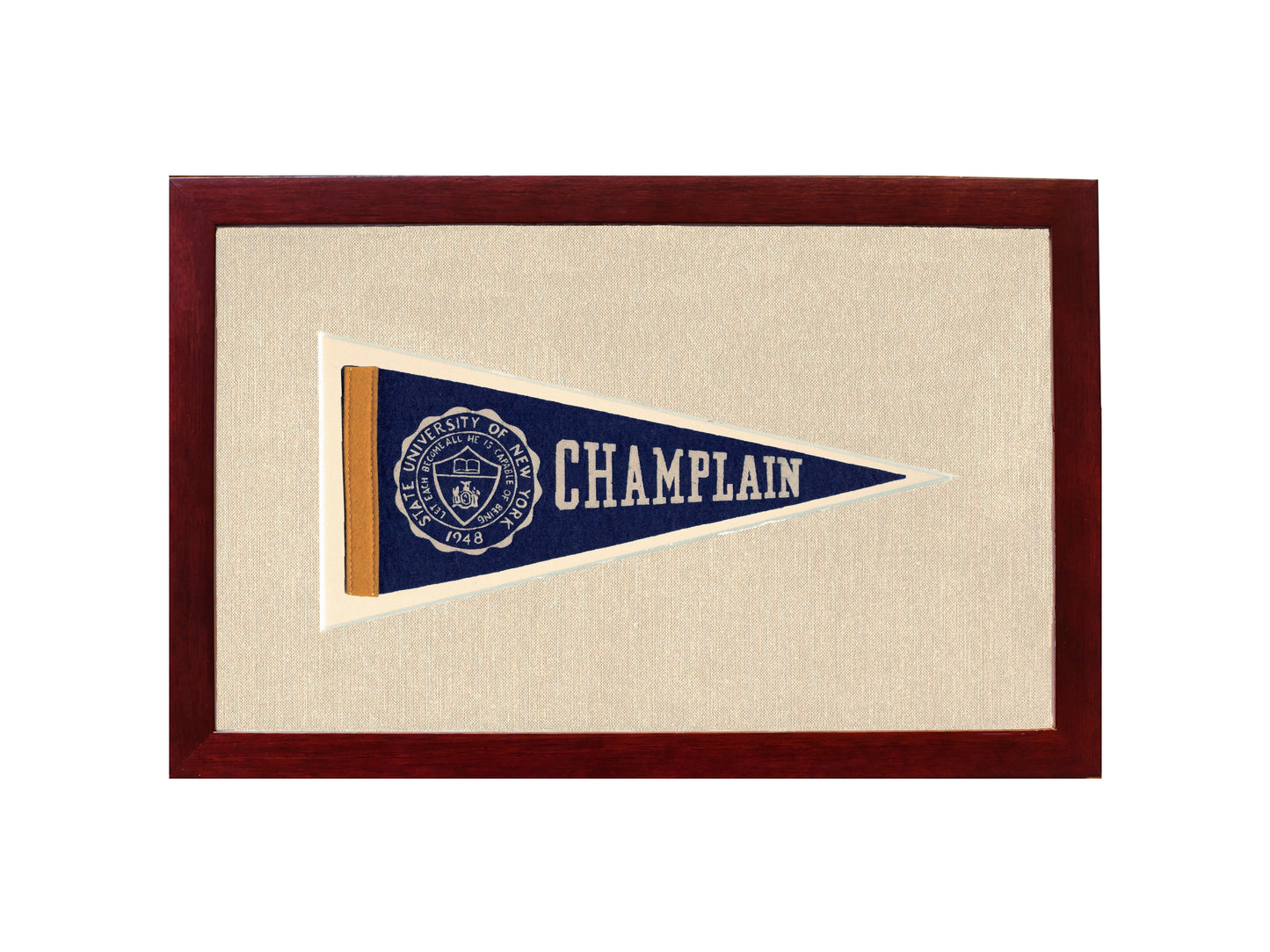 Vintage Champlain Pennant