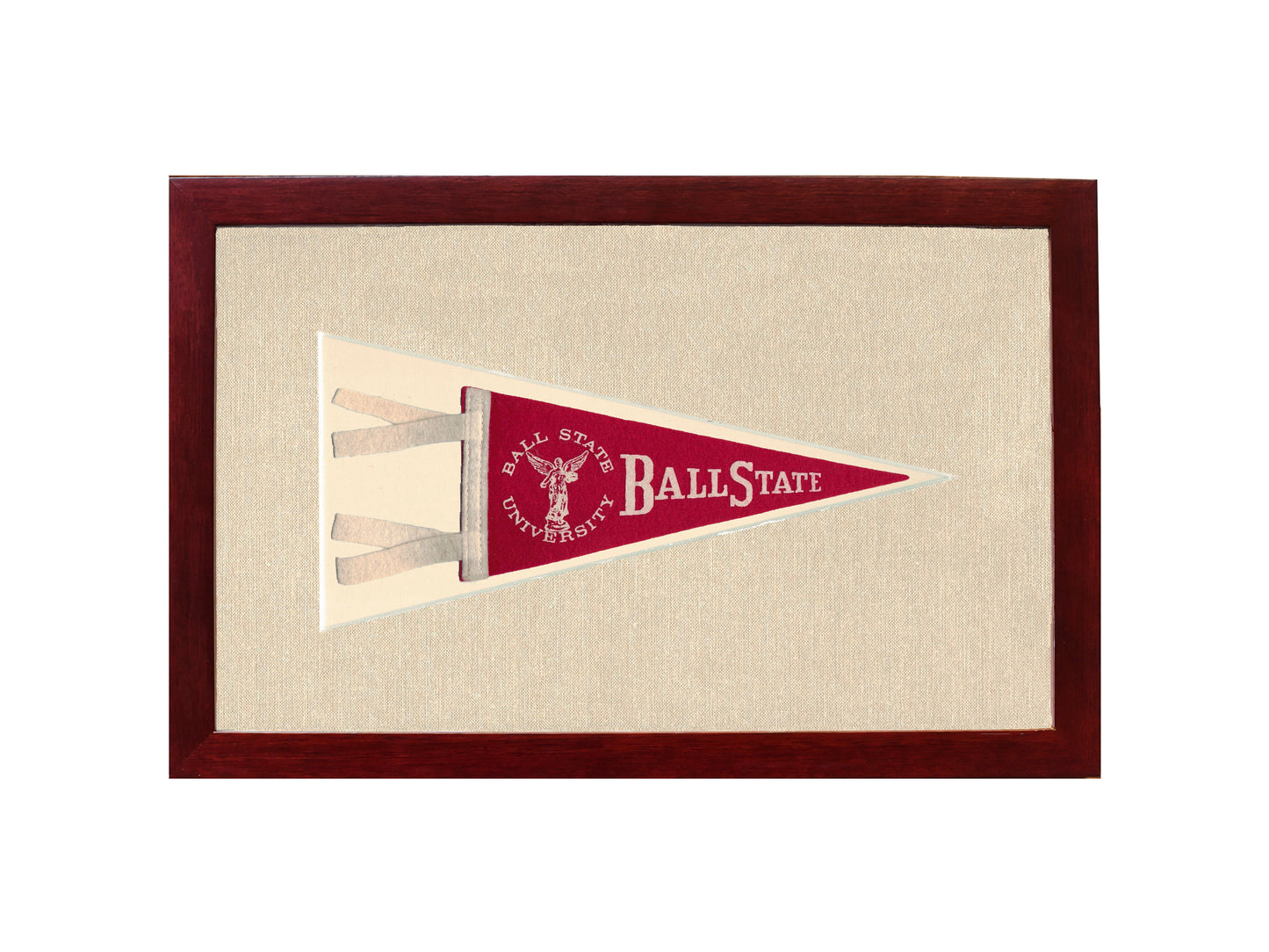 Vintage Ball State University Pennant