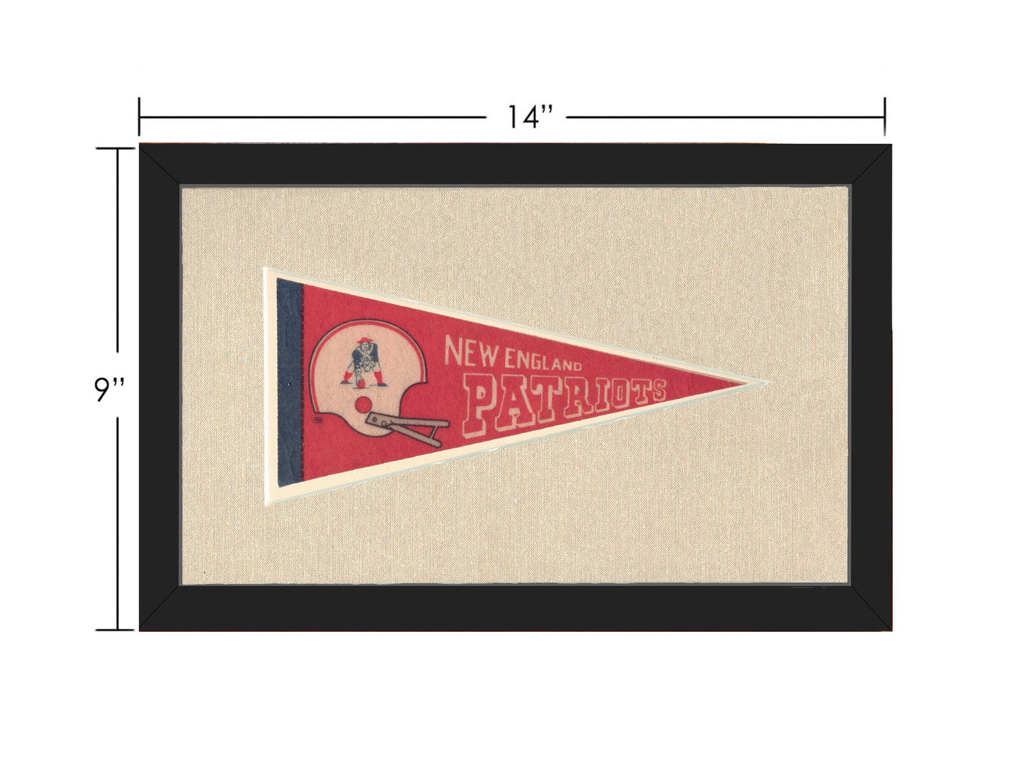 Vintage Patriots Pennant