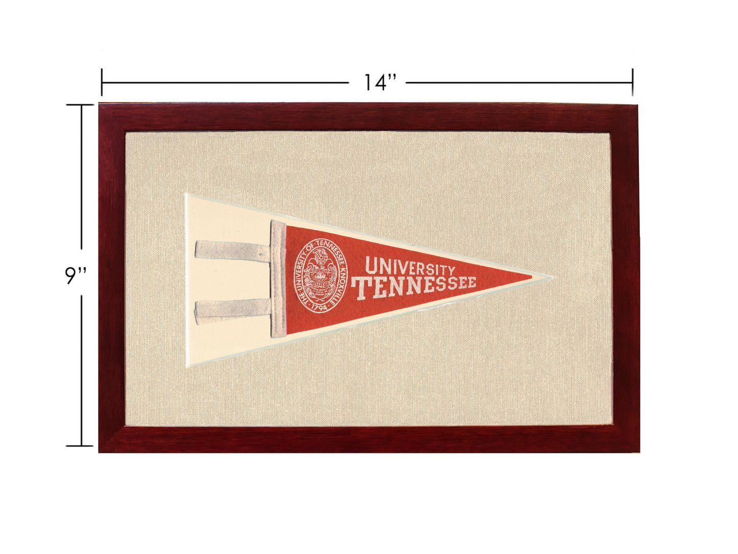 Vintage University of Tennessee Pennant