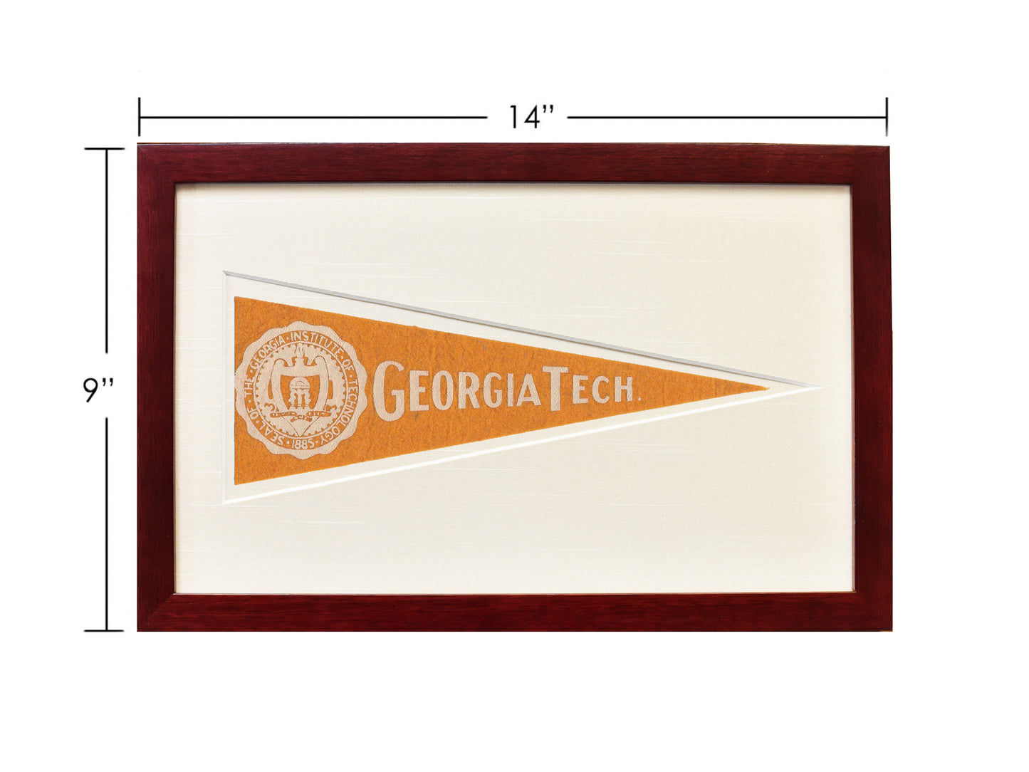 Vintage Georgia Tech Hormel Pennant