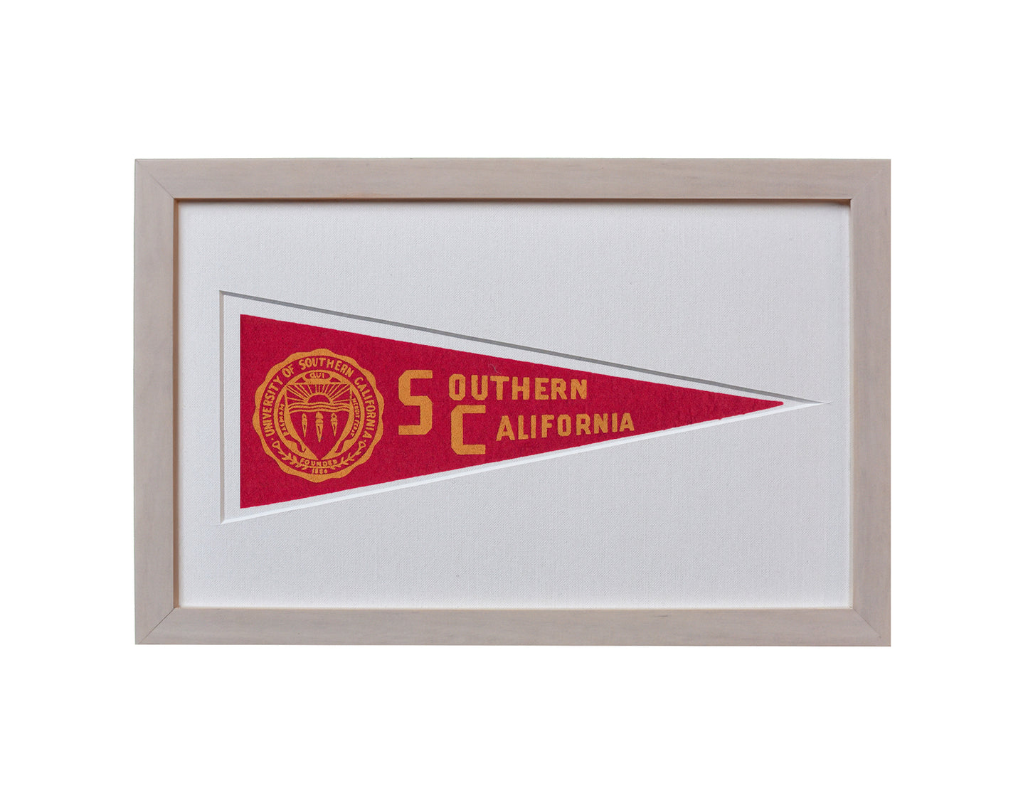 Vintage University of Southern California Hormel Pennant