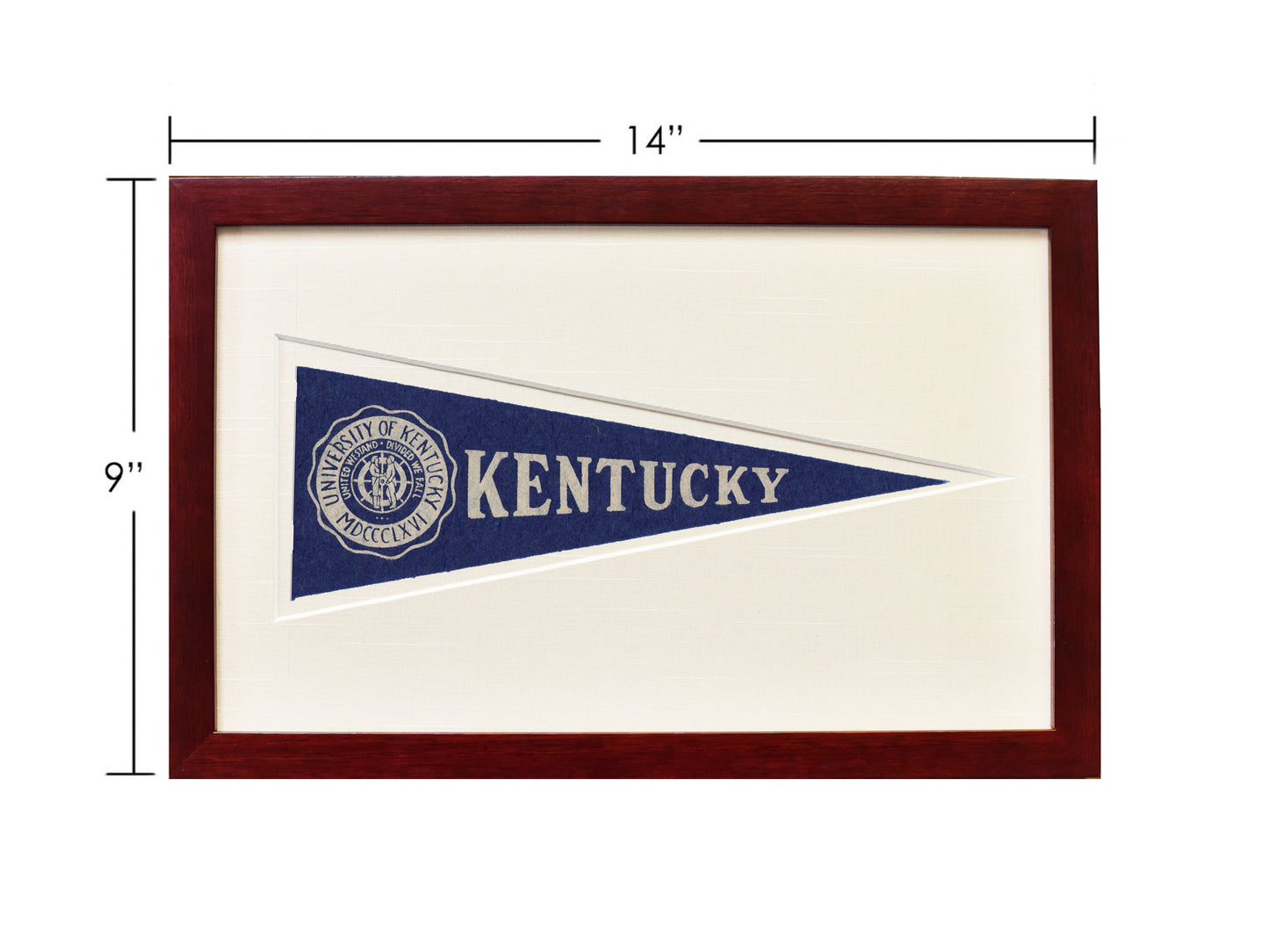 Vintage University of Kentucky Hormel Pennant