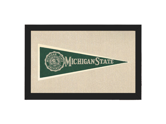 Vintage Michigan State Hormel Pennant