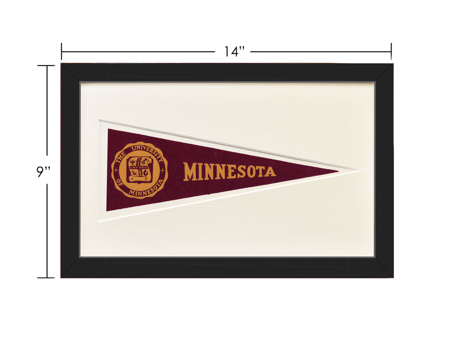 Vintage University of Minnesota Hormel Pennant