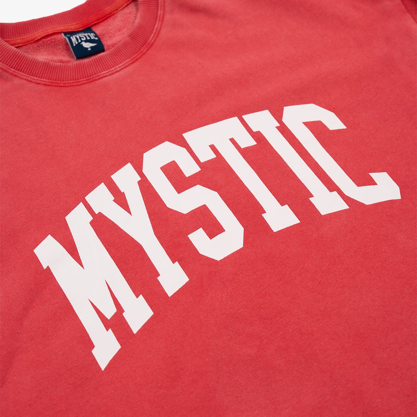 New Canaan Crewneck in Washed Red