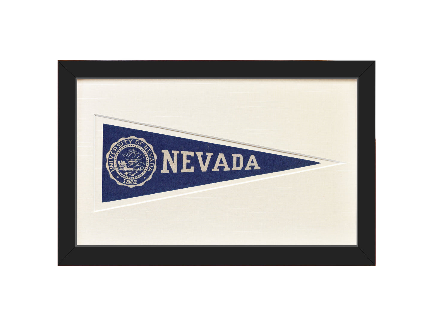 Vintage University of Nevada Hormel Pennant