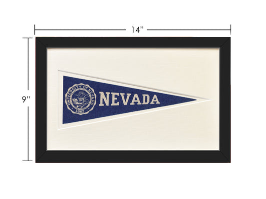 Vintage University of Nevada Hormel Pennant