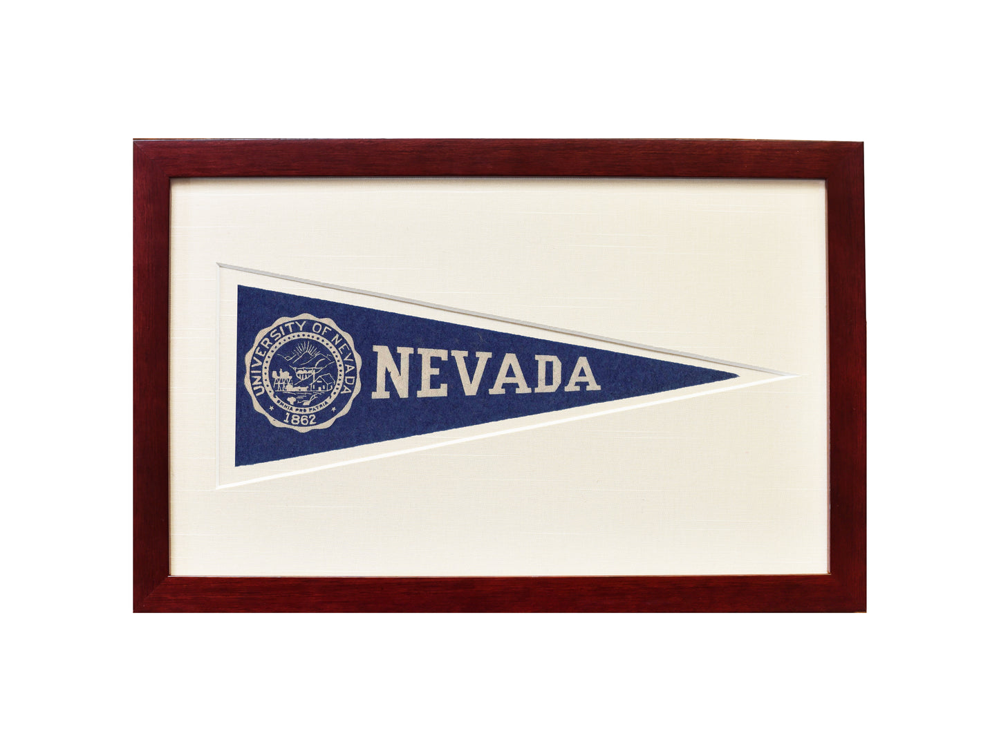 Vintage University of Nevada Hormel Pennant