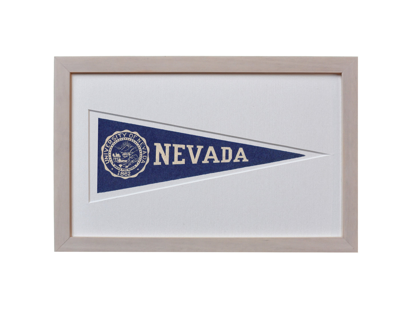 Vintage University of Nevada Hormel Pennant