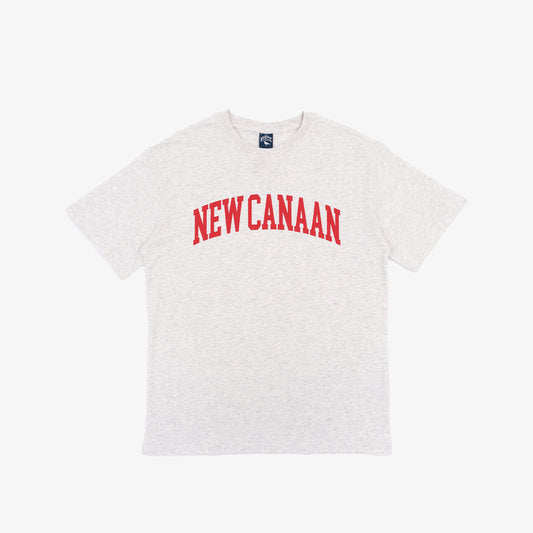 New Canaan Short-Sleeve T-Shirt in Silver Grey