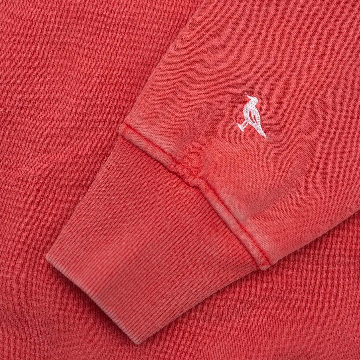 New Canaan Crewneck in Washed Red
