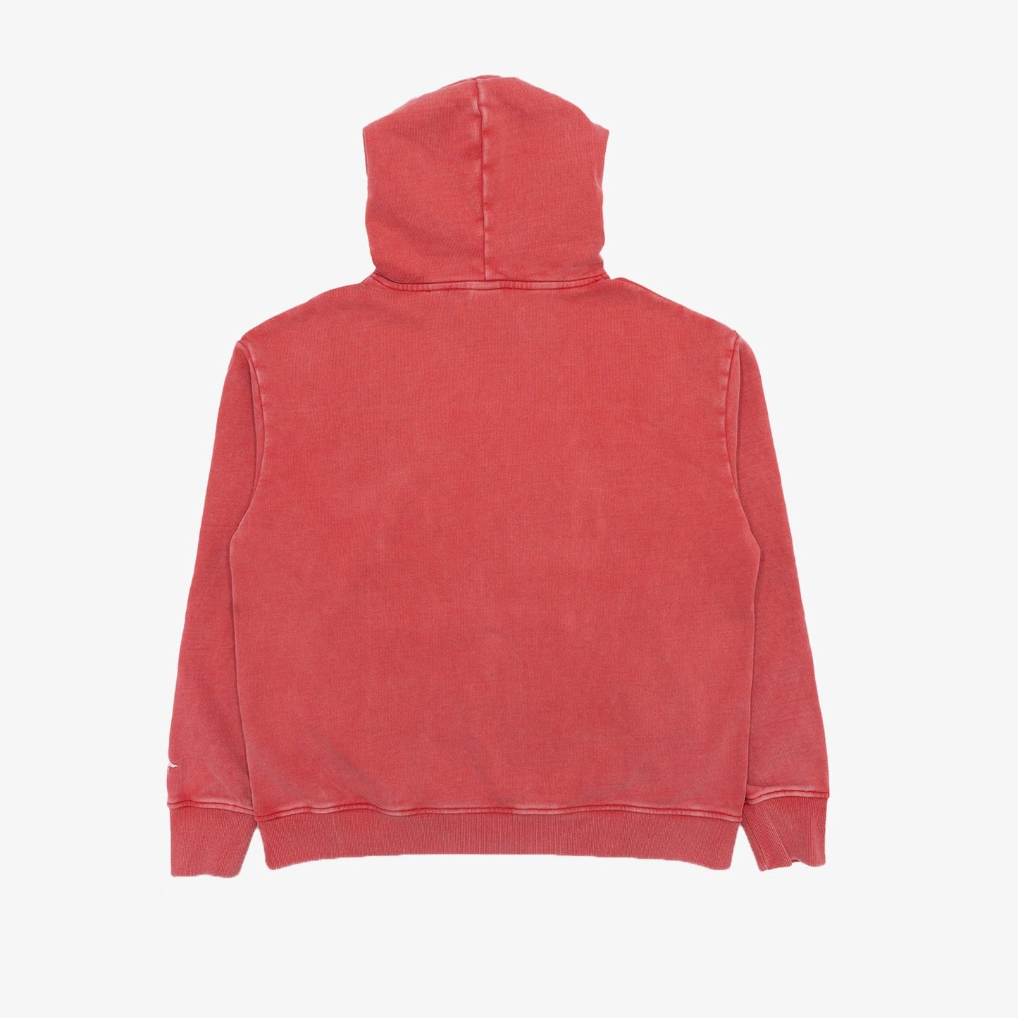 New Canaan Script Hoodie in Washed Red