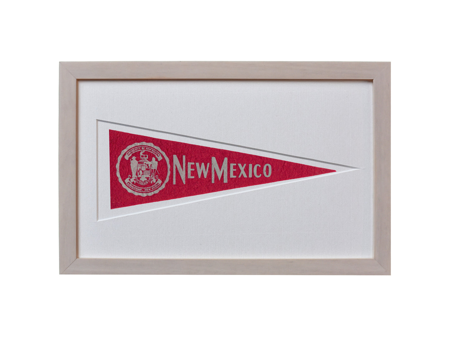 Vintage University of New Mexico Hormel Pennant