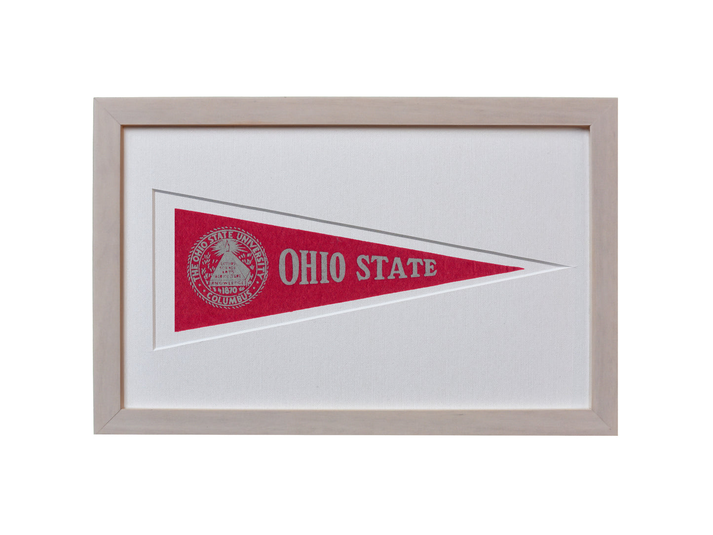 Vintage Ohio State University Hormel Pennant