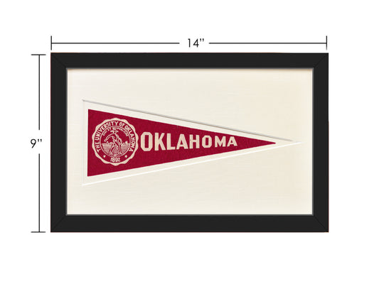 Vintage University of Oklahoma Hormel Pennant