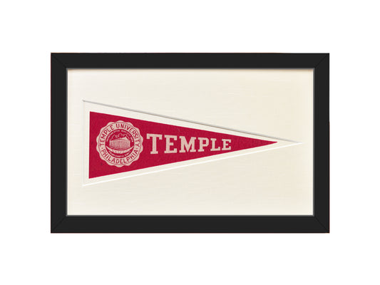 Vintage Temple University Hormel Pennant
