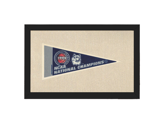 UCONN Huskies - NCAA National Champions Pennant