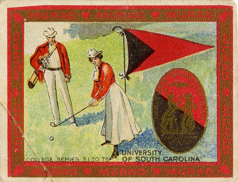 Vintage University of South Carolina Tobacco Card circa 1910