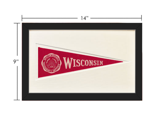 Vintage Wisconsin Hormel Pennant