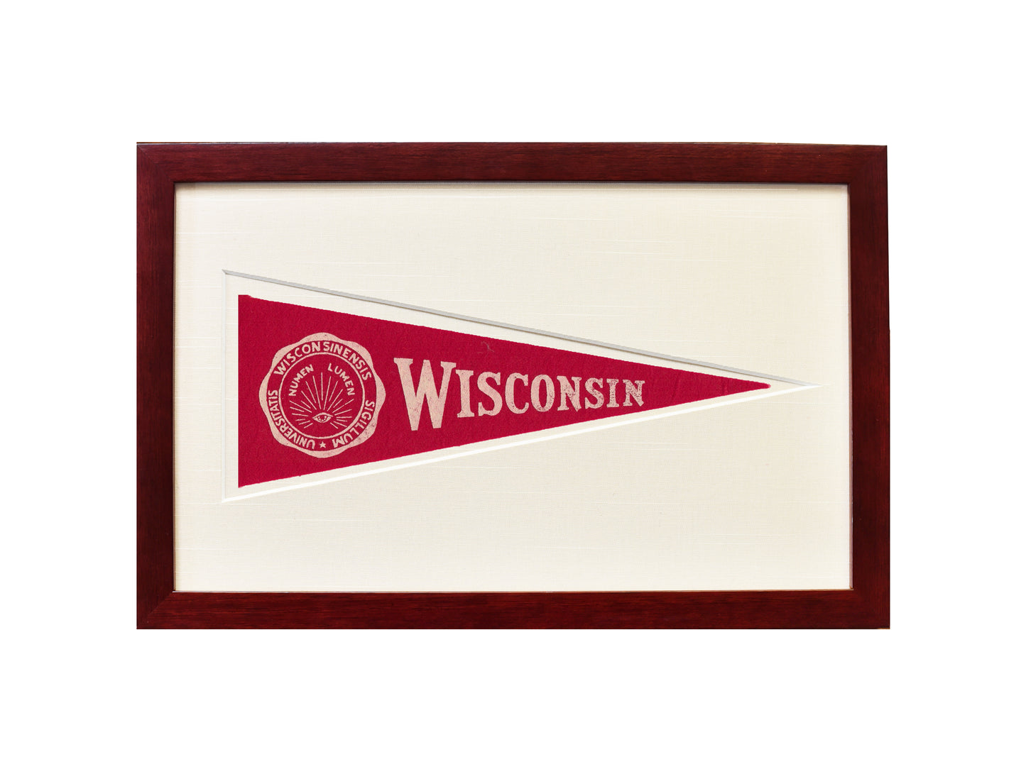 Vintage Wisconsin Hormel Pennant