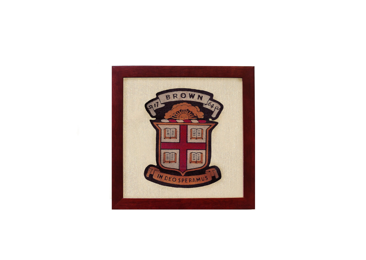 Vintage Brown University School Seal