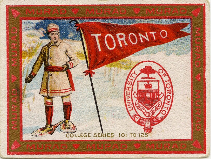 Vintage University of Toronto Tobacco Card circa 1910