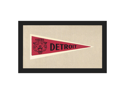 Vintage Detroit Tigers Pennant