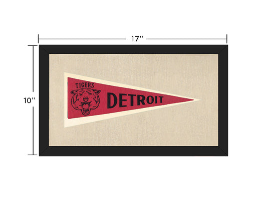 Vintage Detroit Tigers Pennant
