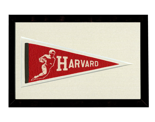 Vintage Harvard University Pennant