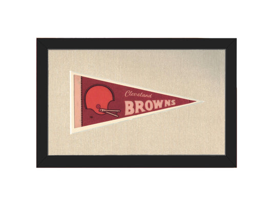 Vintage Cleveland Browns Pennant